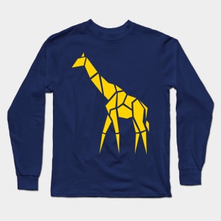 Origami Giraffe Long Sleeve T-Shirt